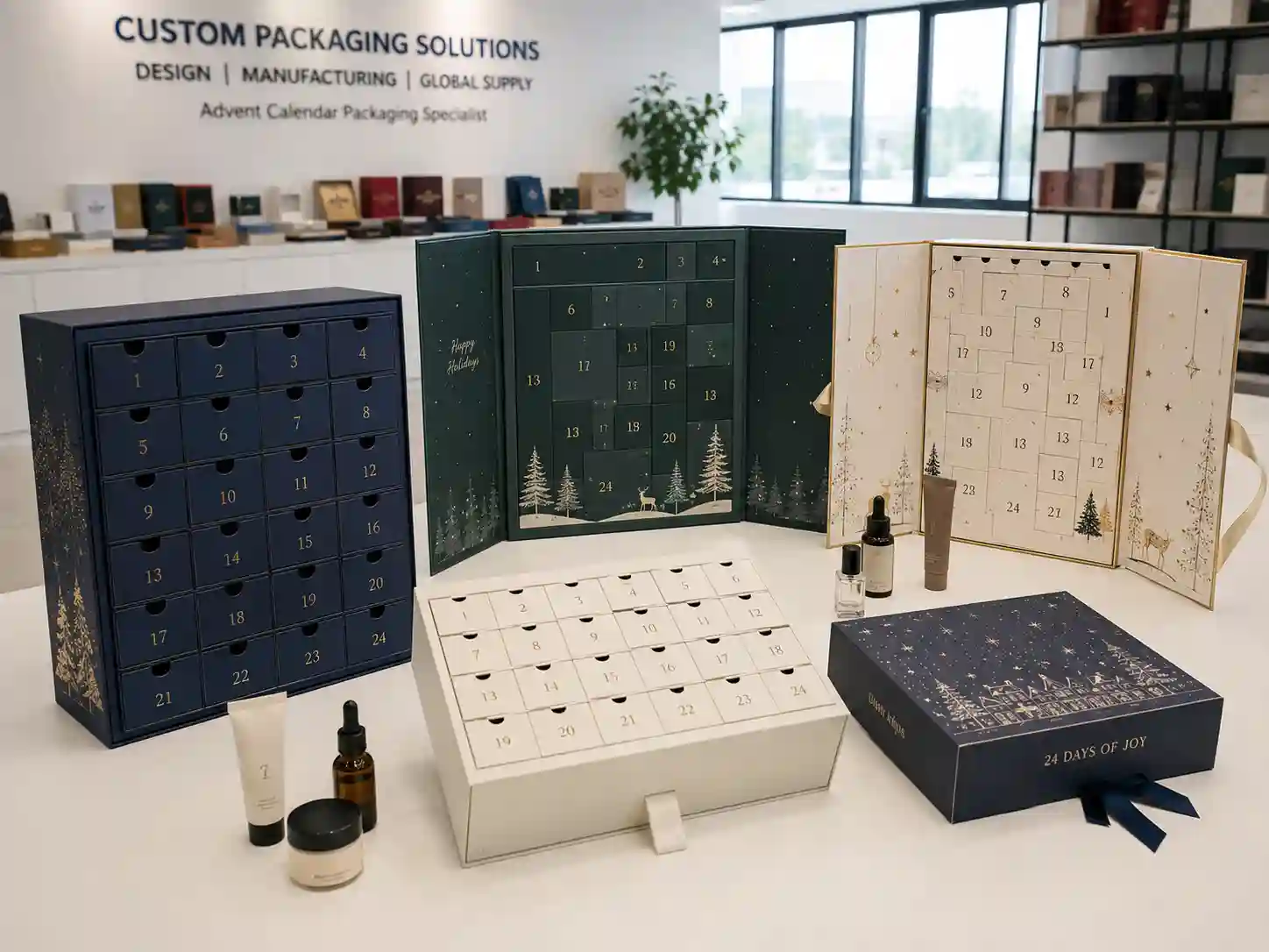 custom advent calendar boxes structure comparison