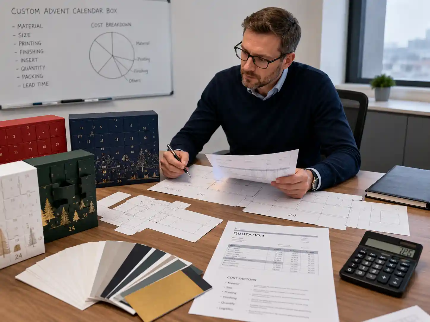 custom advent calendar boxes cost planning