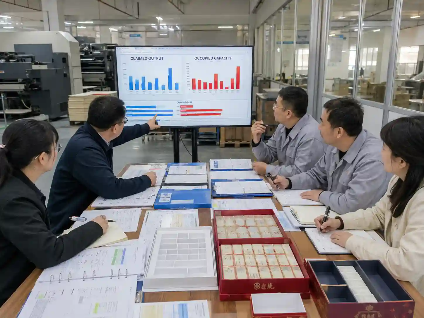 Packaging buyers compare factory lead-time claims with production capacity records, workload schedules and manufacturing evidence.